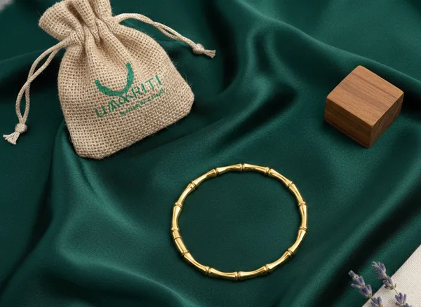Gold_Nara_Bamboo_Bangle_For_Women